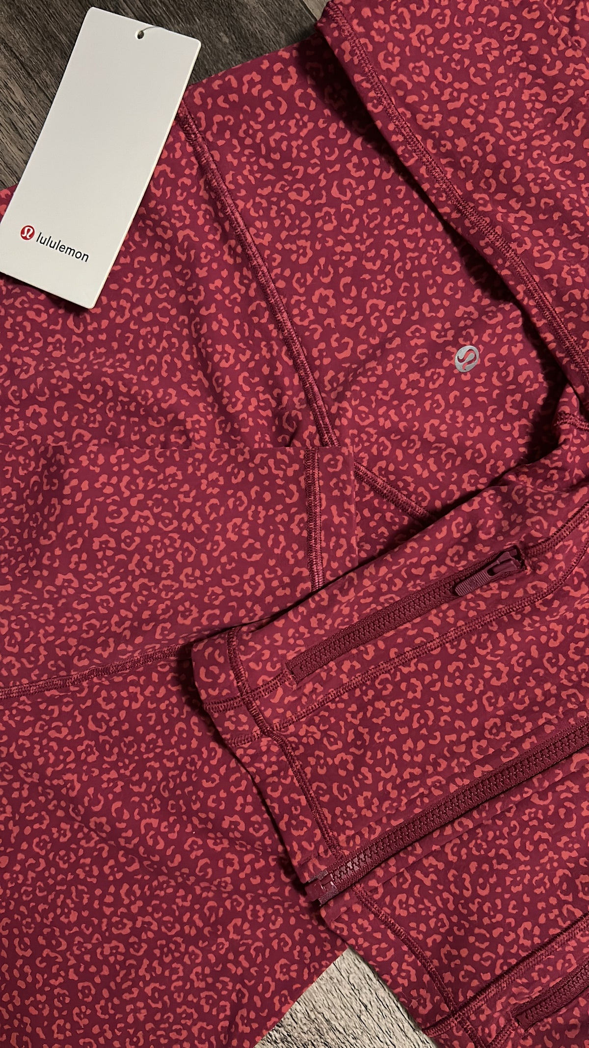 Conjunto Lululemon Define Jacket + Align Legging | Animal Print | Talla M/L
