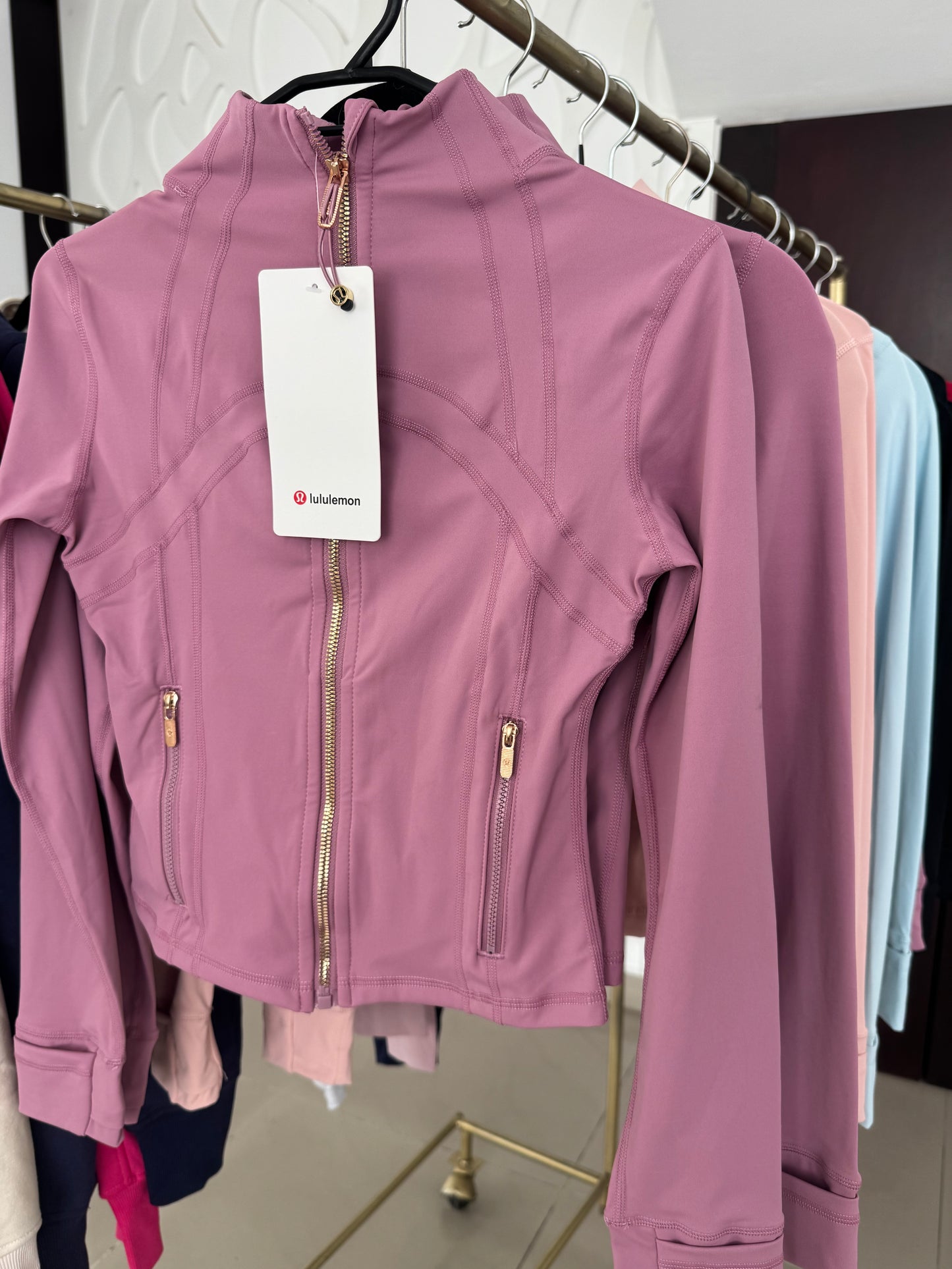 Lululemon define jacket cropped