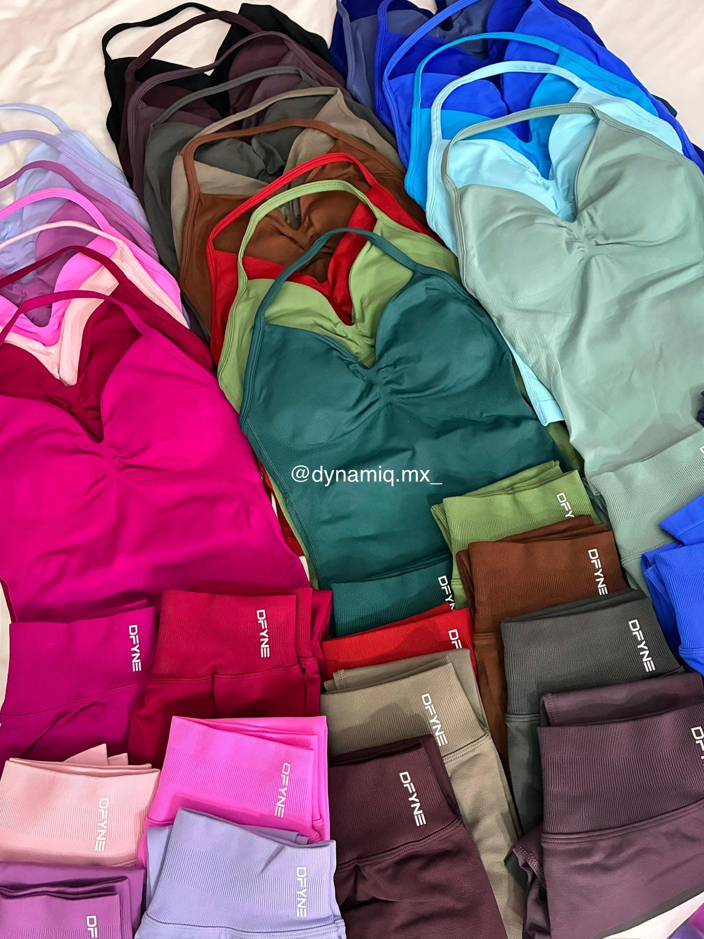 Conjunto Dfyne top largo y legging IMPACT