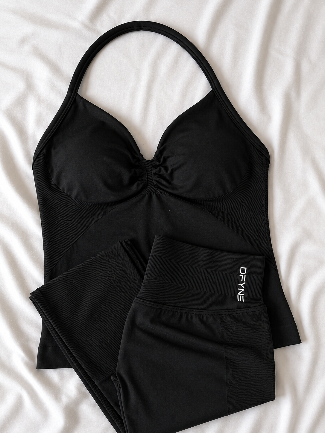 Conjunto Dfyne top largo y legging IMPACT