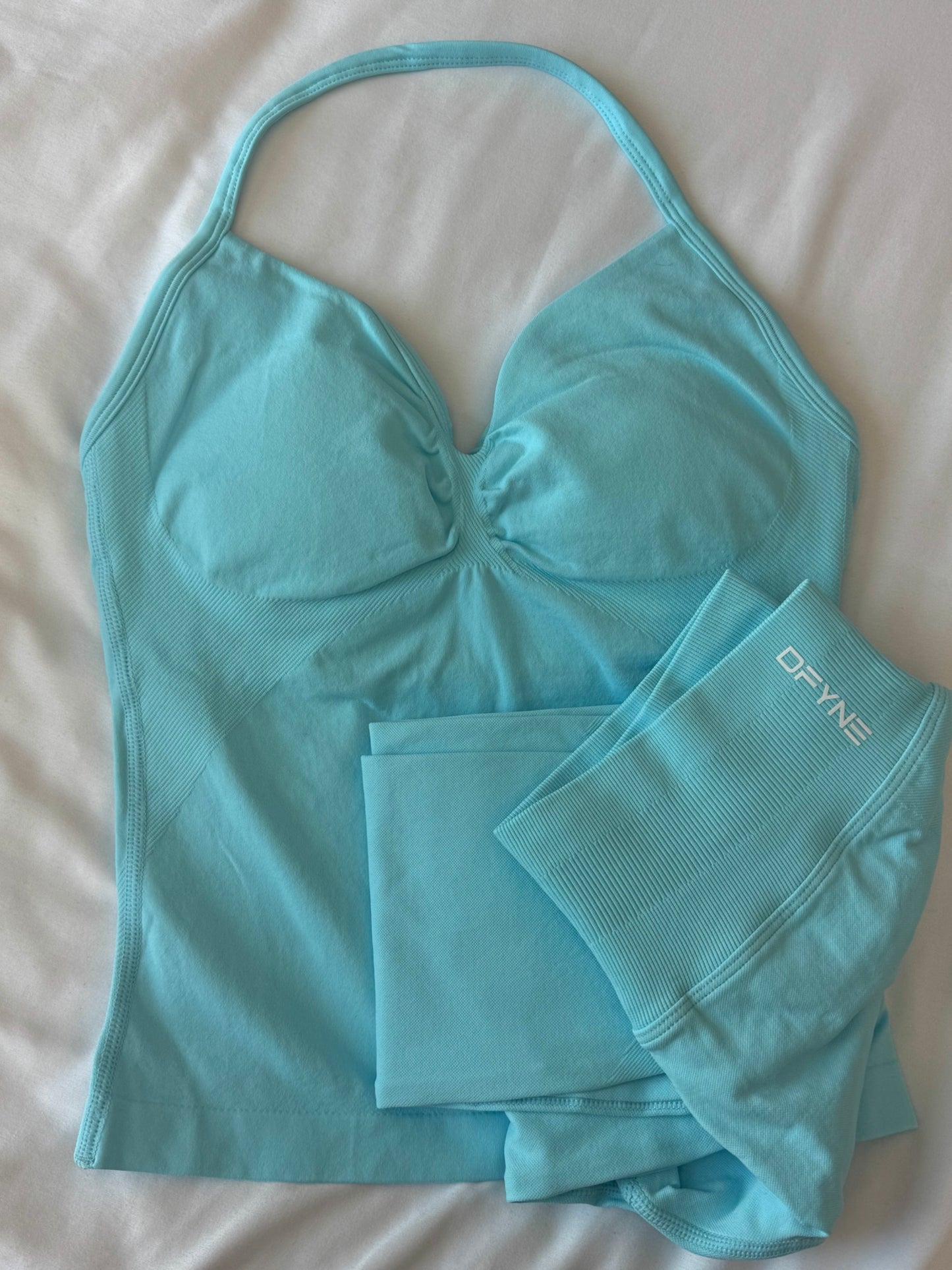 Conjunto Dfyne top largo y legging IMPACT