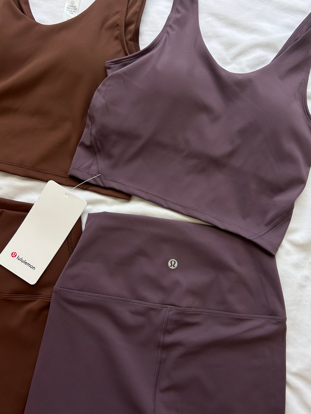 Conjunto Top y Short Biker Lululemon