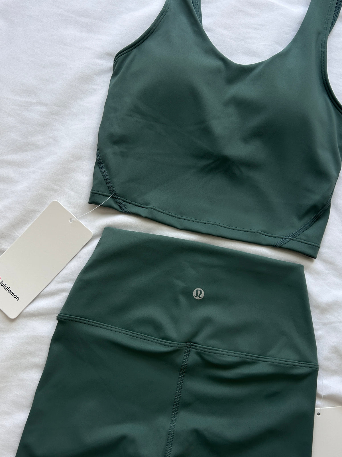 Conjunto Top y Short Biker Lululemon