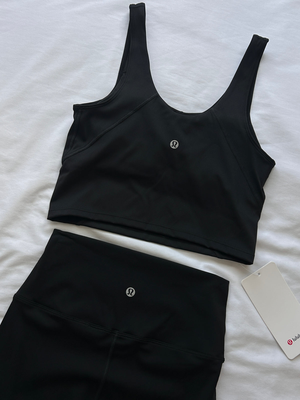 Conjunto Top y Short Biker Lululemon
