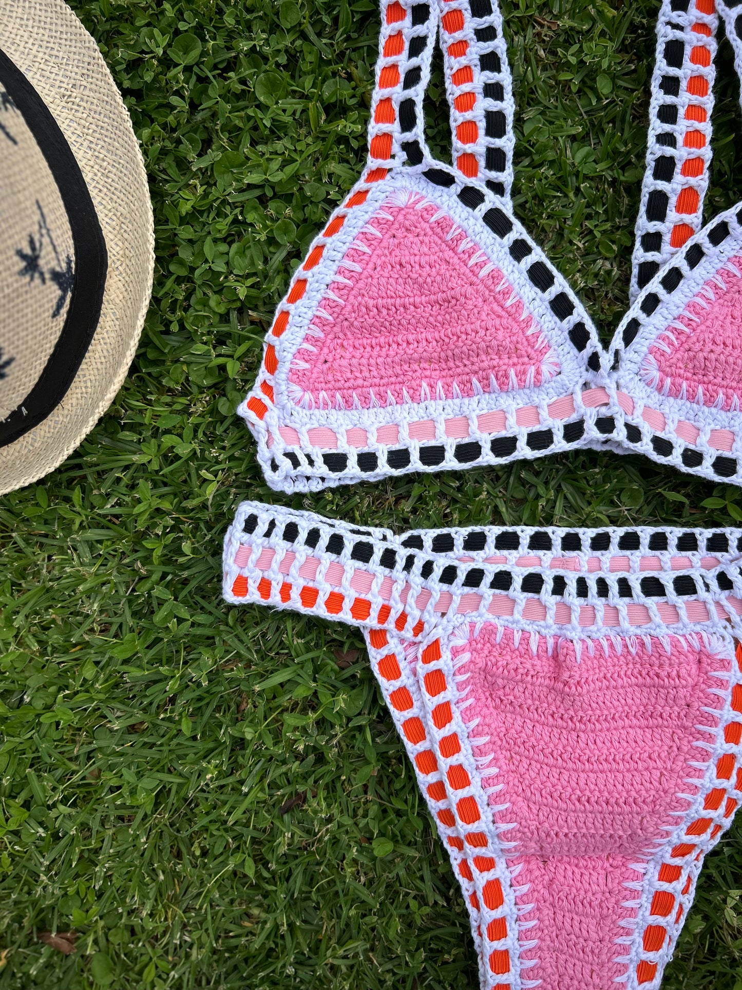 Folklor | Bikini Crochet Rosa
