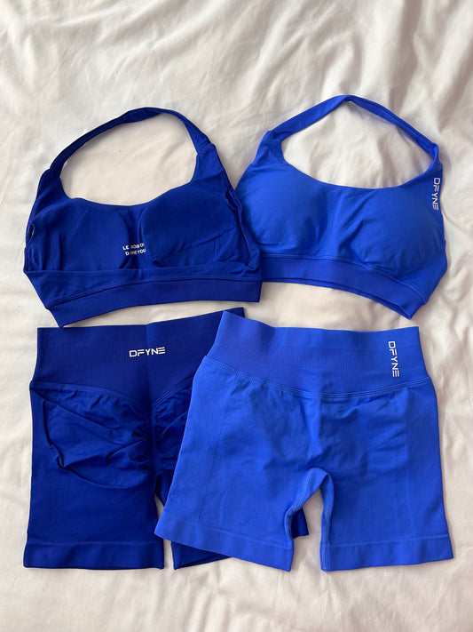 Conjunto Dfyne Top corto halter y short IMPACT
