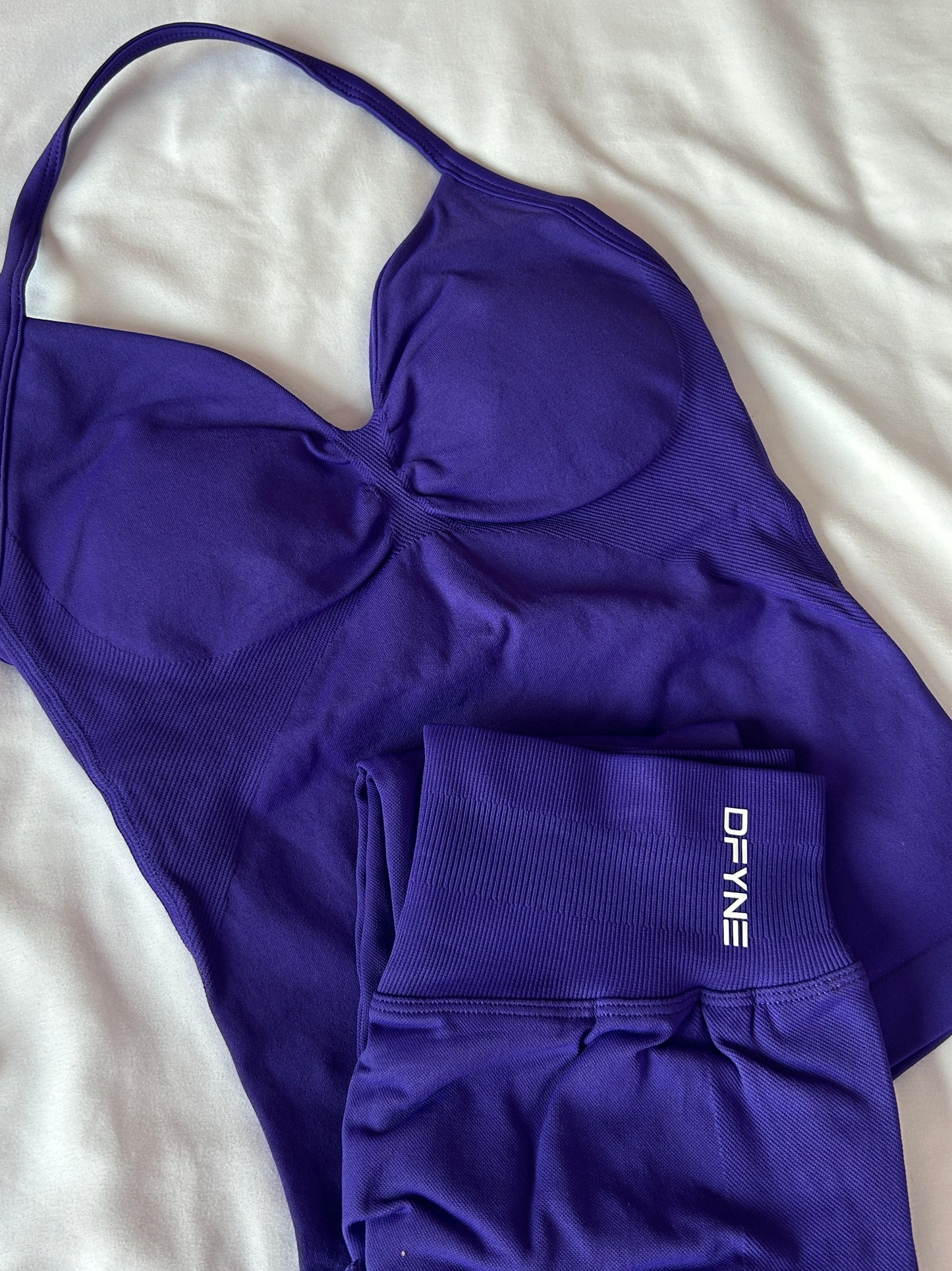 Conjunto Dfyne top largo y legging IMPACT