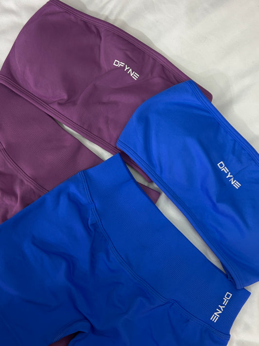 Conjunto DFYNE strapples azul eléctrico / Impact / Última pieza XS