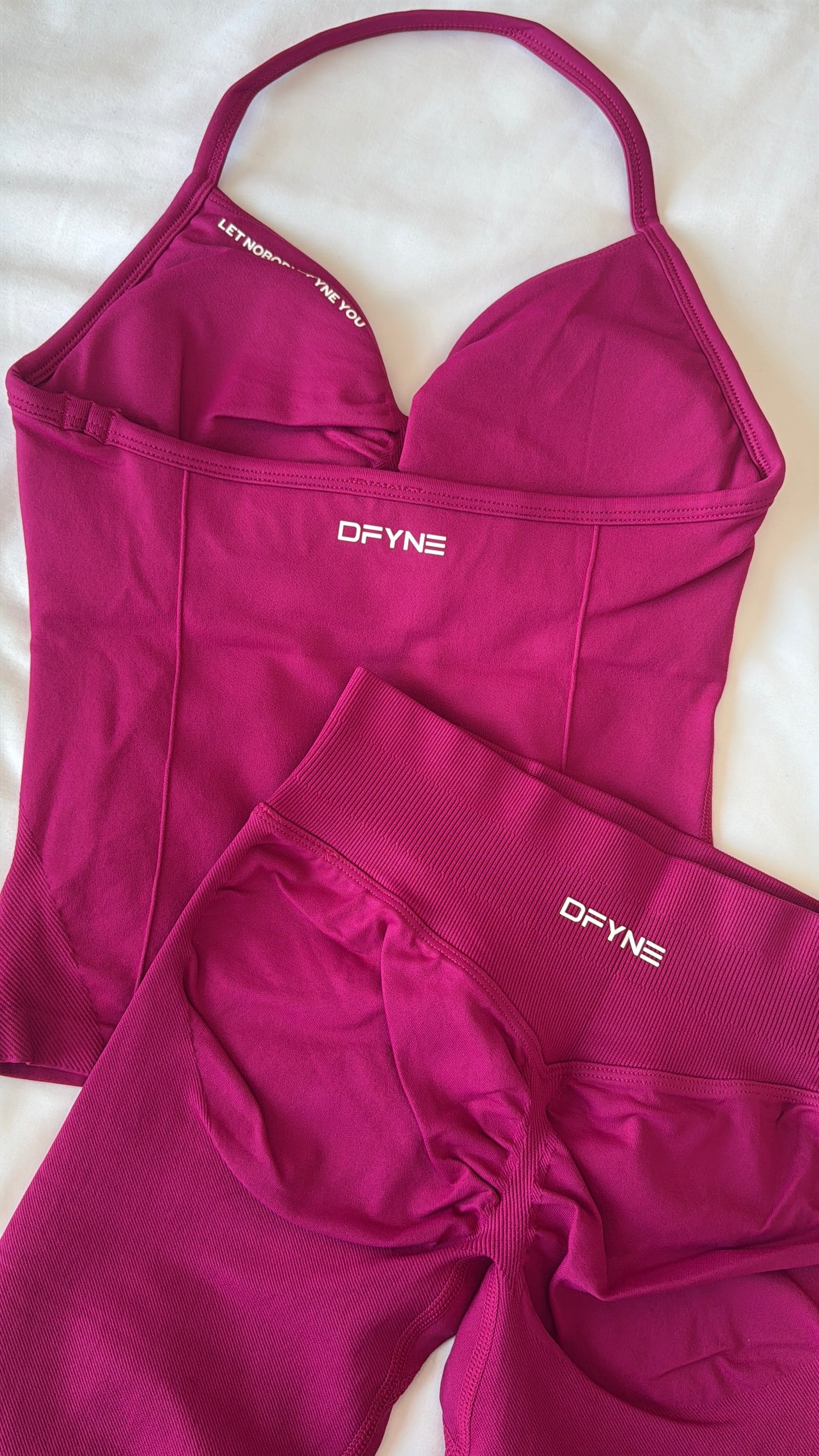 Conjunto Dfyne top largo y legging IMPACT