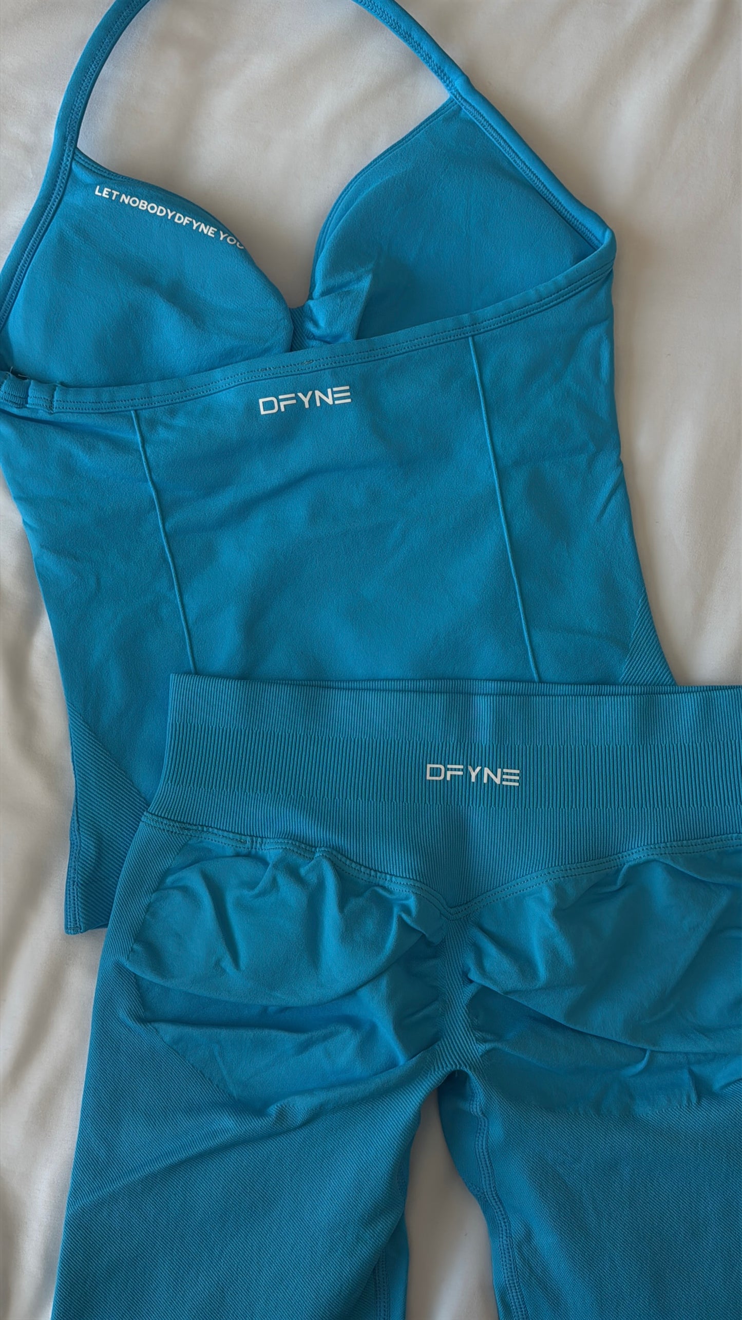 Conjunto Dfyne top largo y legging IMPACT