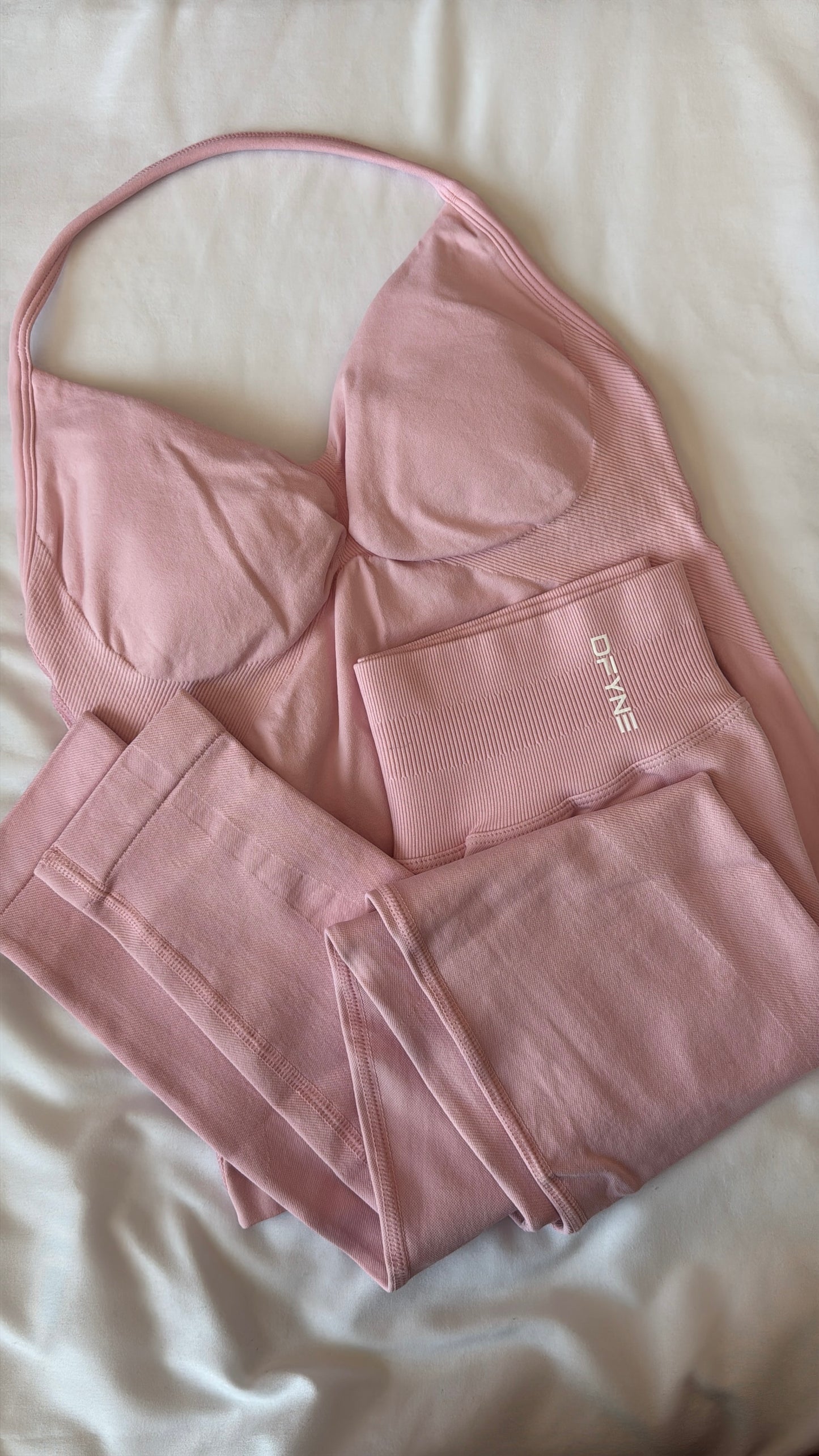 Conjunto Dfyne top largo y legging IMPACT