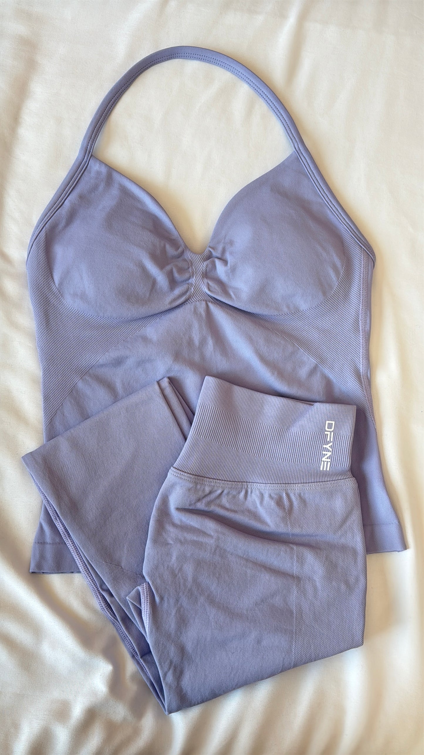 Conjunto Dfyne top largo y legging IMPACT