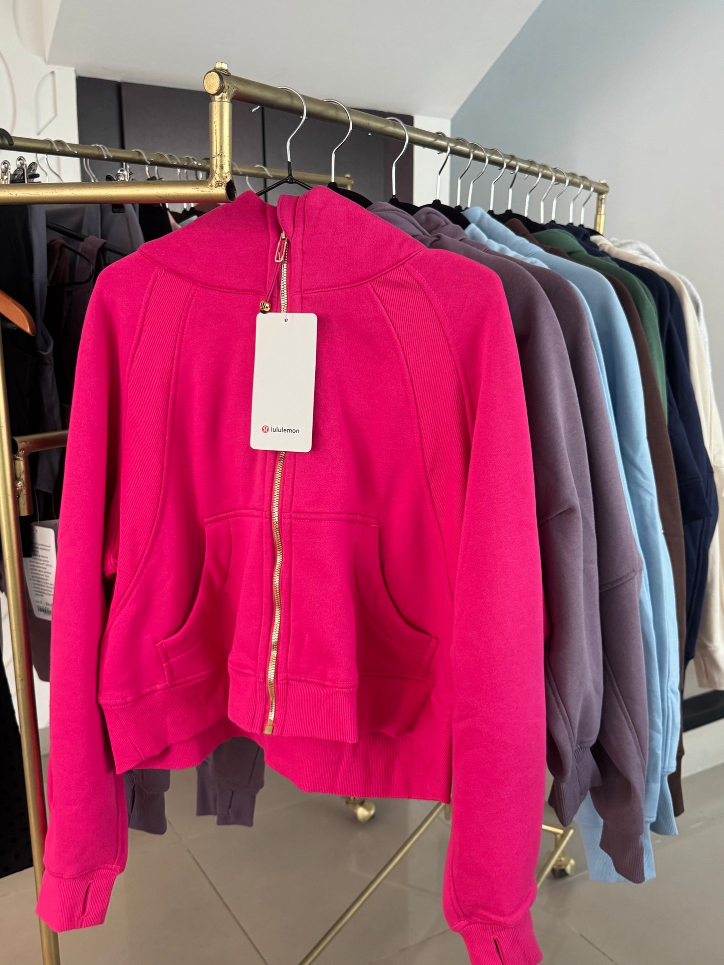 Scuba Oversized Cropped Hoodie Lululemon