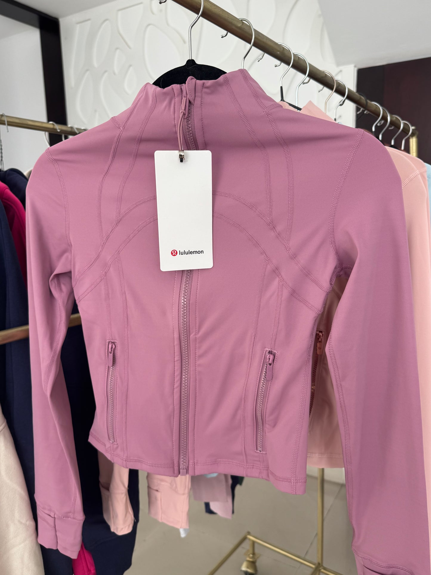 Lululemon define jacket cropped