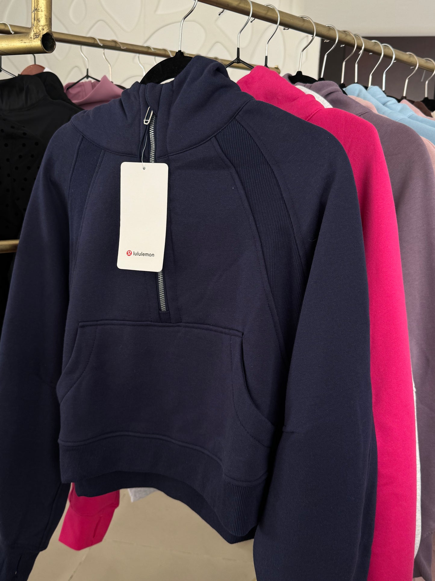 Scuba Oversized Cropped Hoodie Lululemon