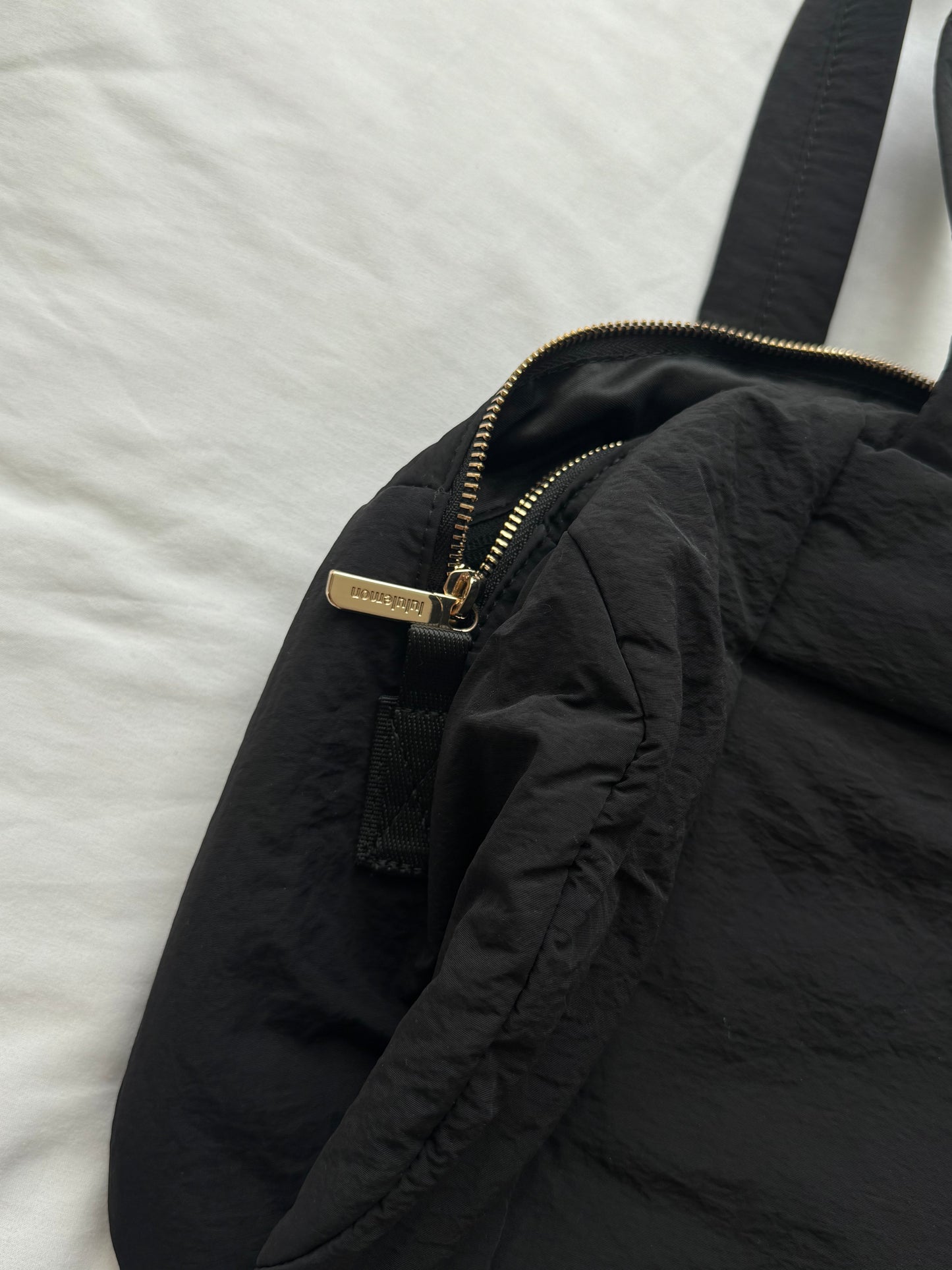 Bolsa Lululemon on my level barrel duffle 14L negro