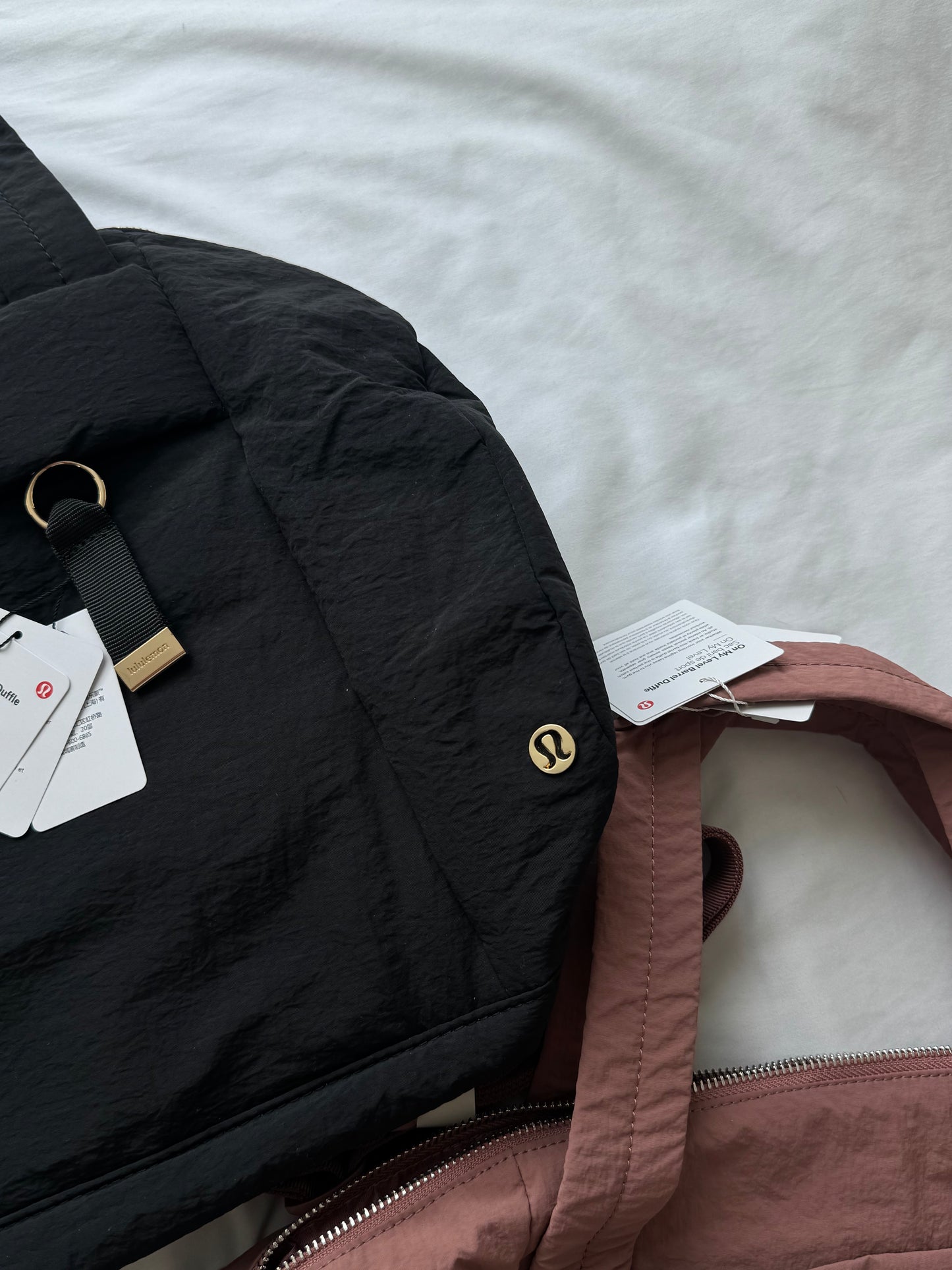 Bolsa Lululemon on my level barrel duffle 14L negro