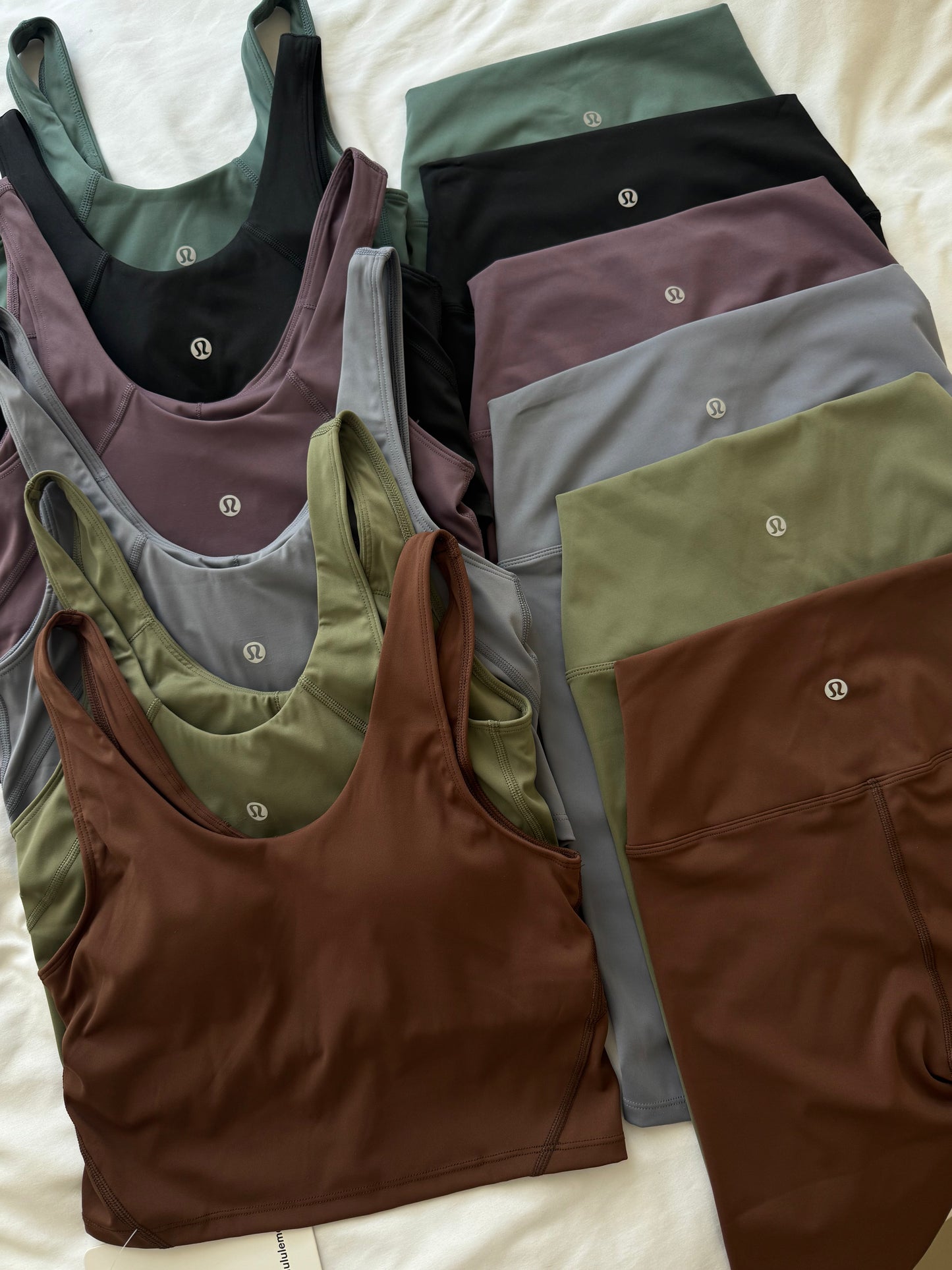 Conjunto Top y Short Biker Lululemon